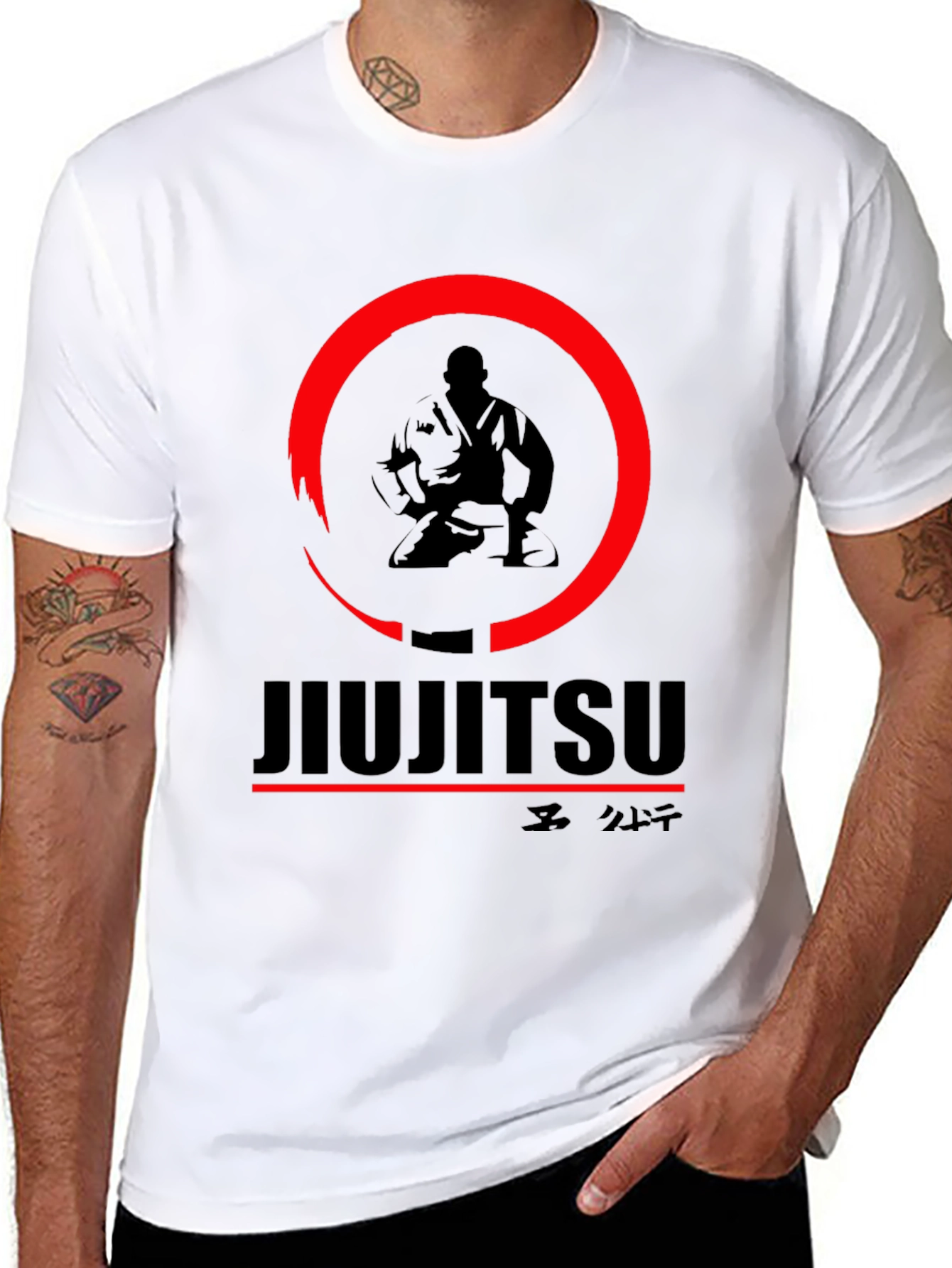 Jujitsu Graphic Tee - Martial Arts Inspired Design