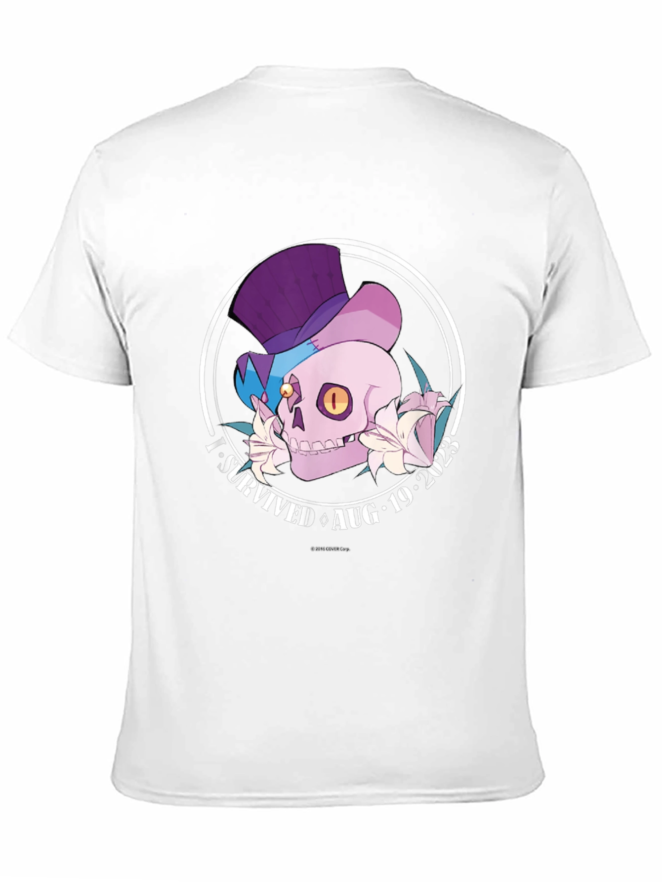 I Survived Aug 19 2023 Skull T-Shirt