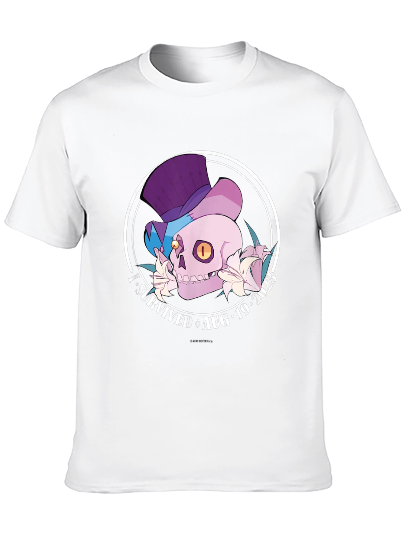 I Survived Aug 19 2023 Skull T-Shirt