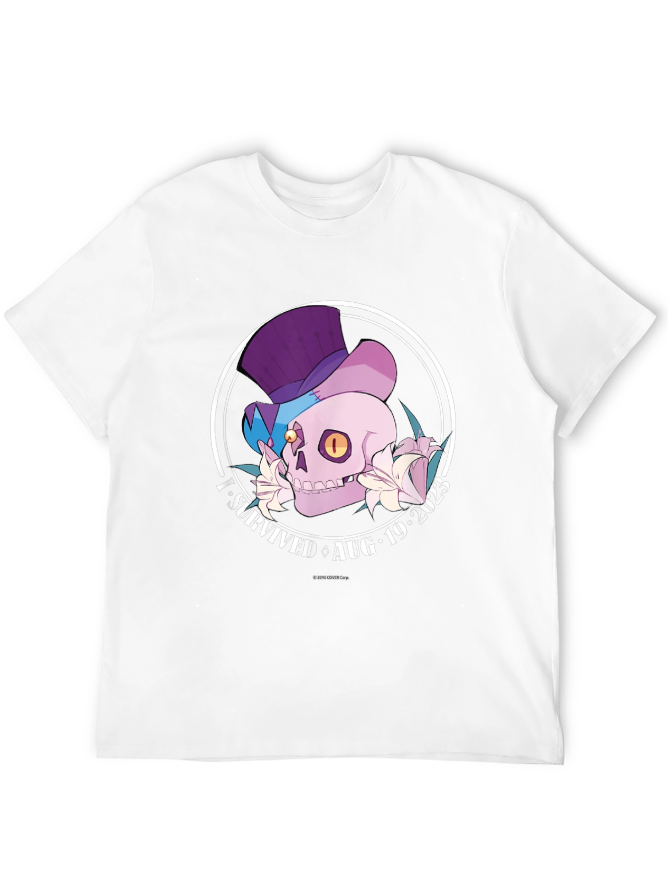 I Survived Aug 19 2023 Skull T-Shirt