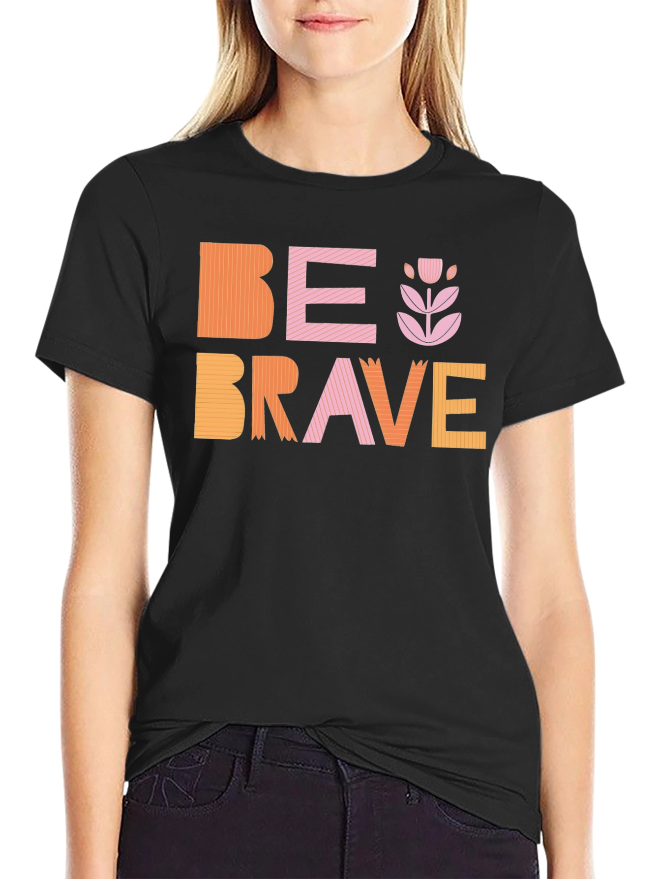 Be Brave Graphic Tee - Stylish Comfort
