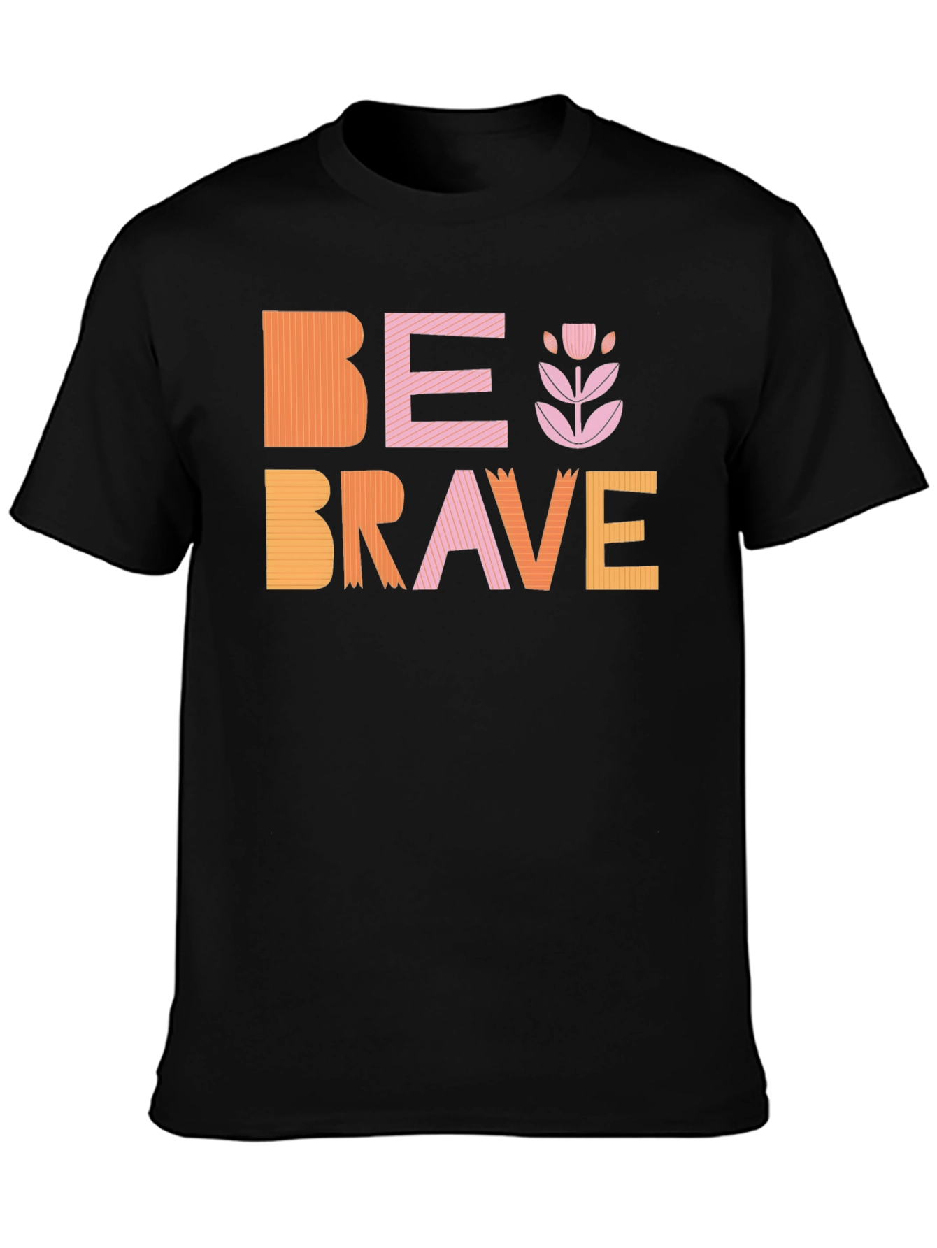Be Brave Graphic Tee - Stylish Comfort