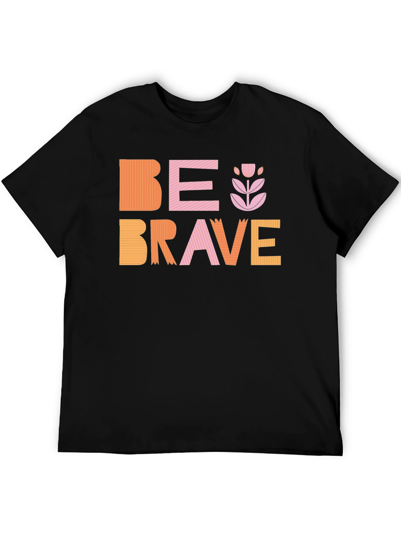 Be Brave Graphic Tee - Stylish Comfort