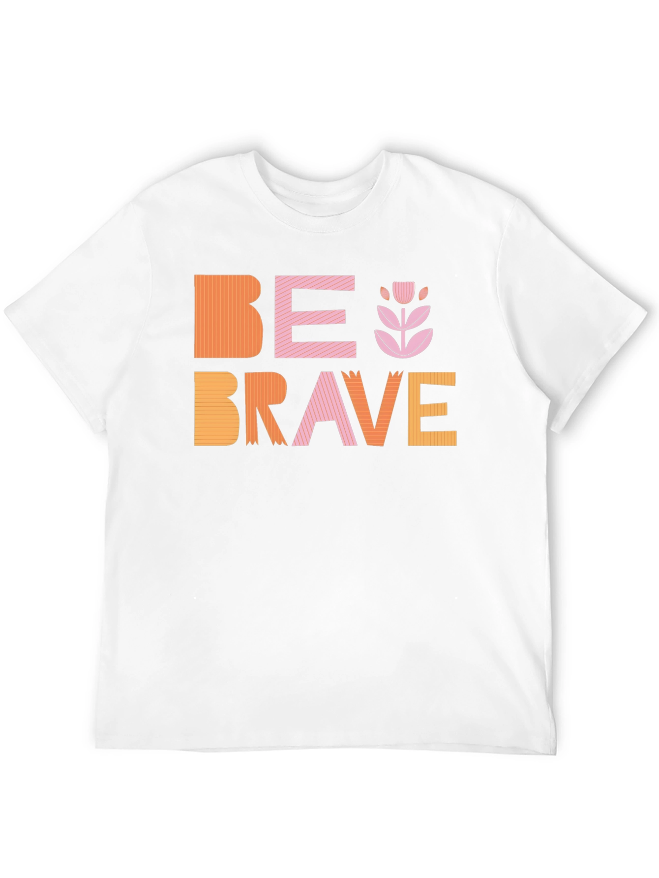 Be Brave Graphic Tee - Stylish Comfort