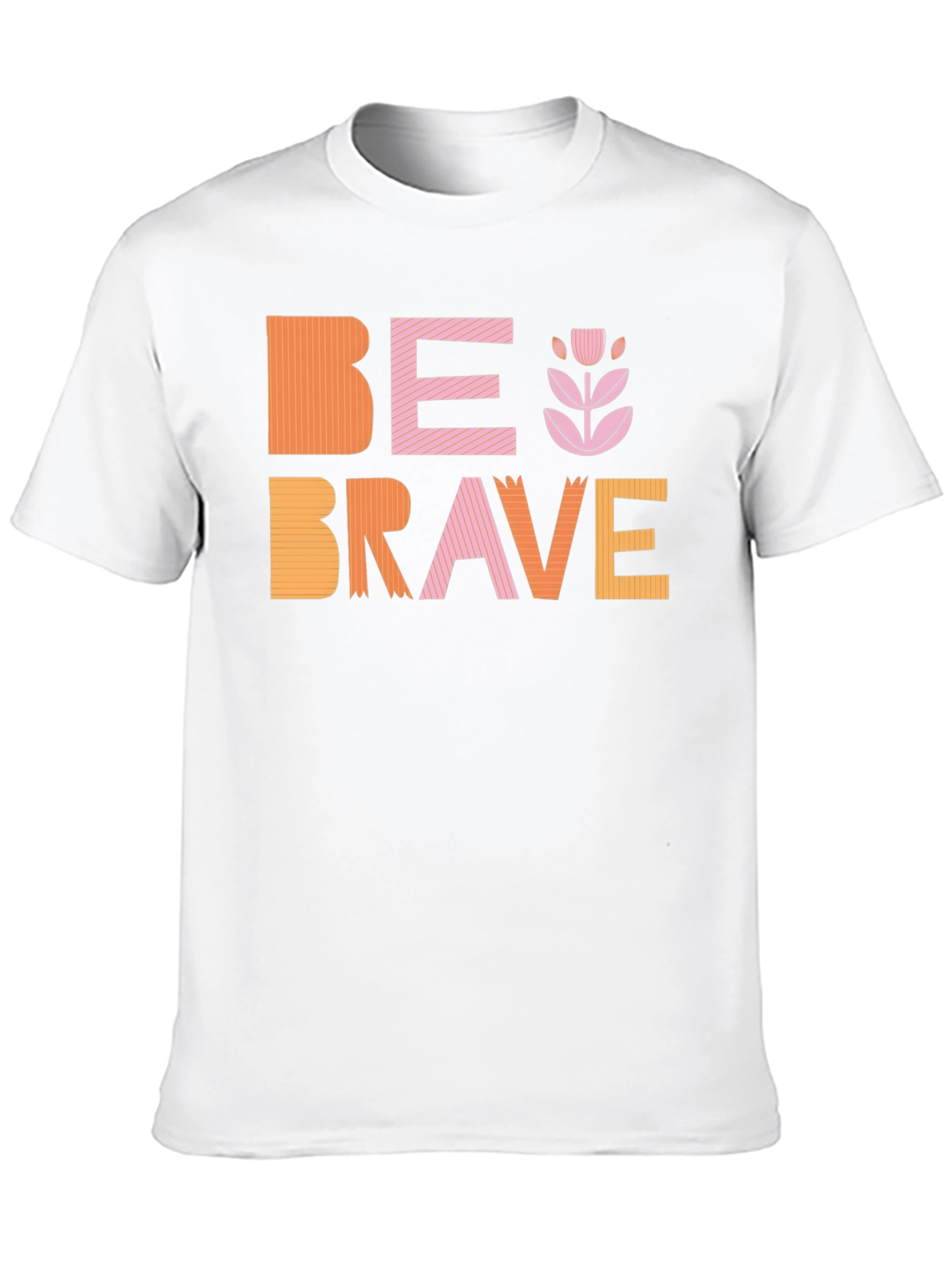 Be Brave Graphic Tee - Stylish Comfort