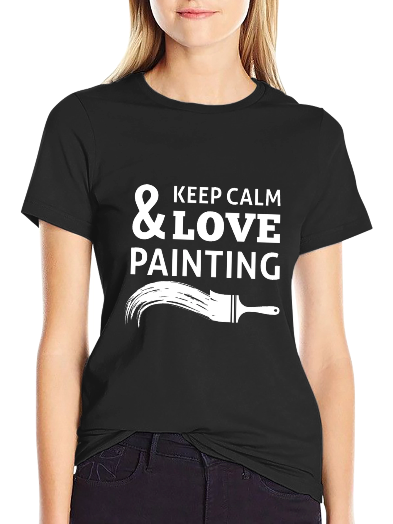 Keep Calm & Love Painting T-Shirt
