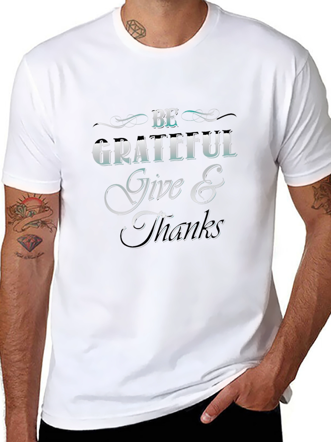 Be Grateful Graphic T-Shirt
