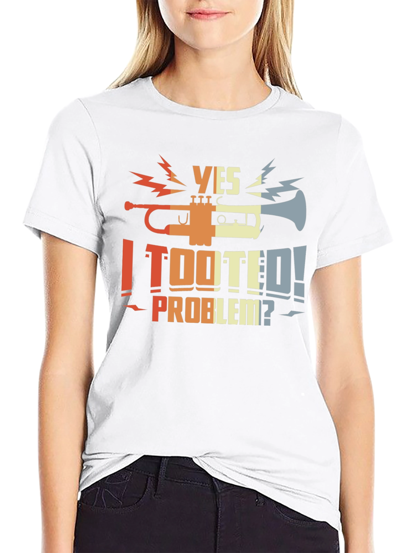Yes I Tooted T-Shirt - Funny Musician Tee