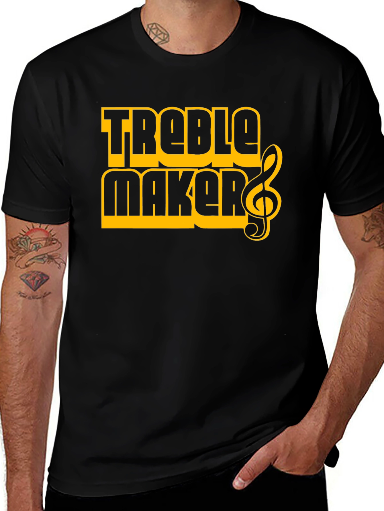 Treble Maker Graphic T-Shirt - Music Lover Tee