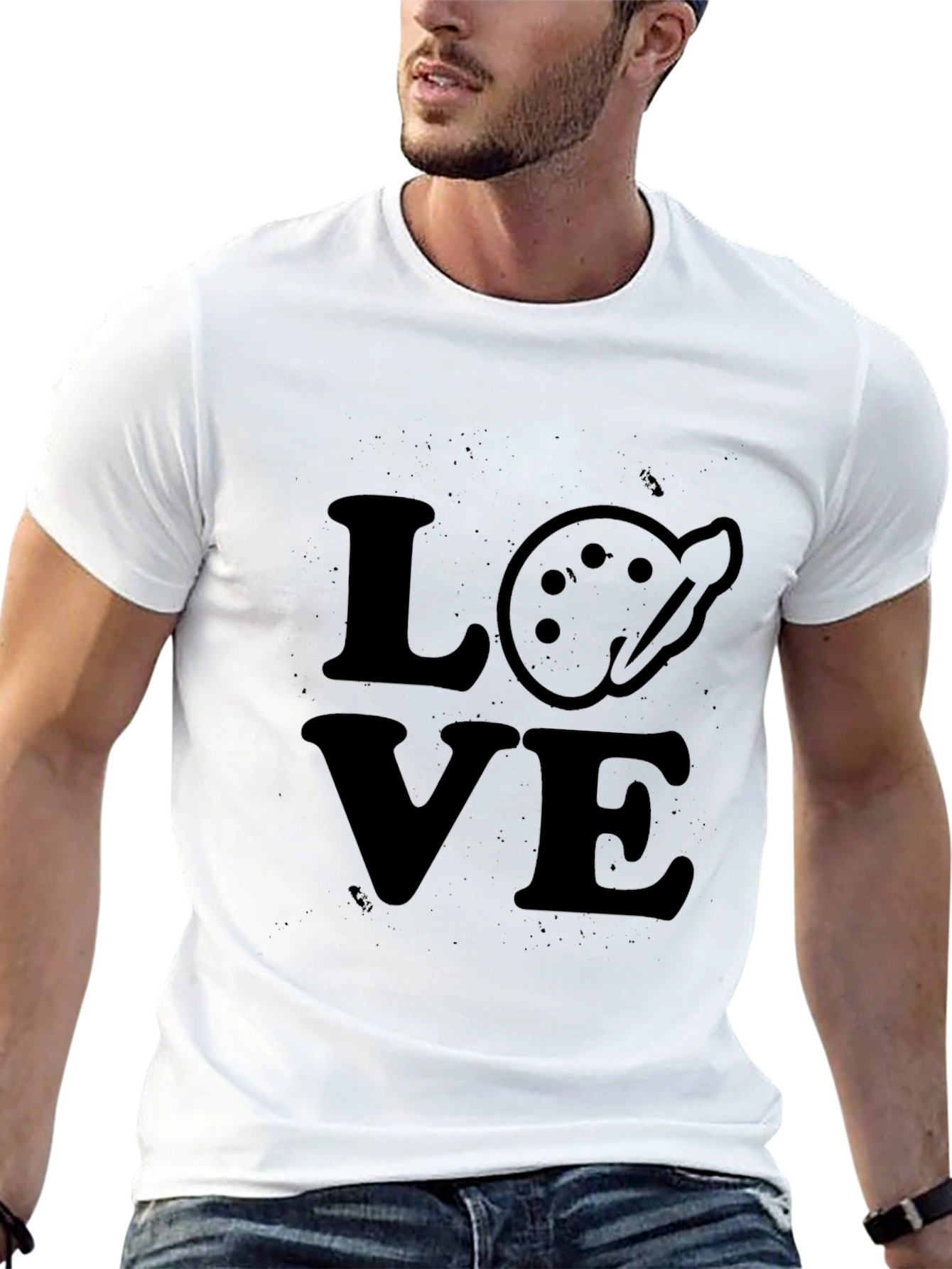Artist Love Graphic Tee - Black