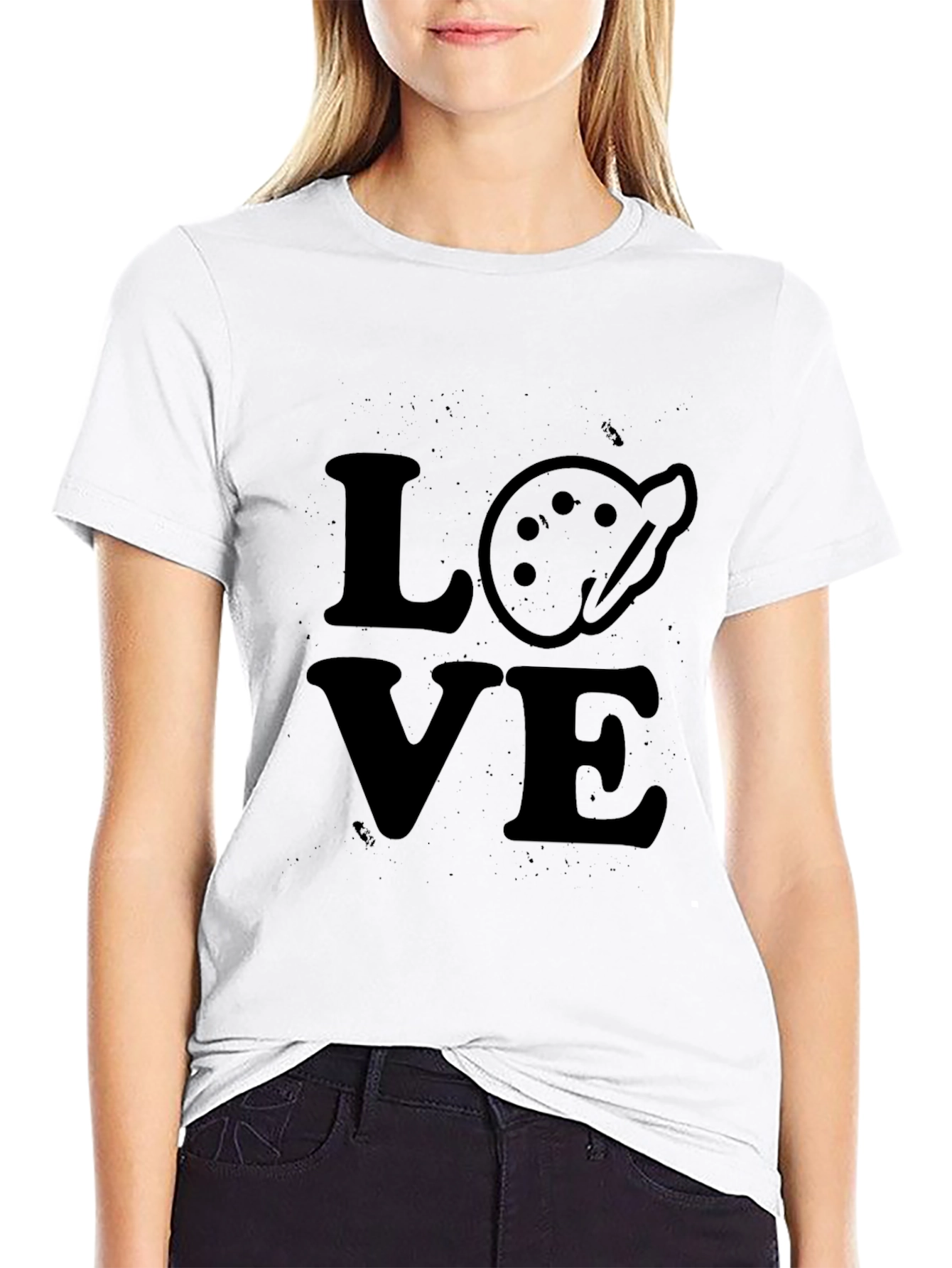 Artist Love Graphic Tee - Black