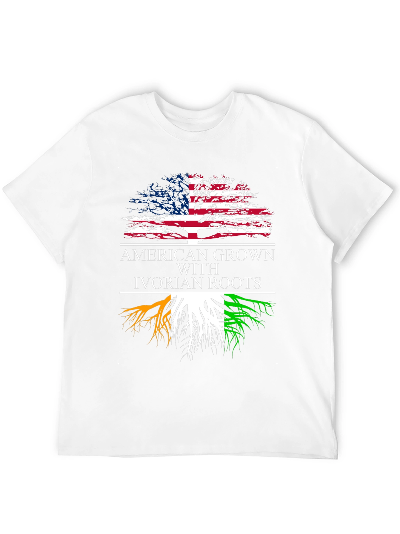 American Grown with Ivorian Roots T-Shirt