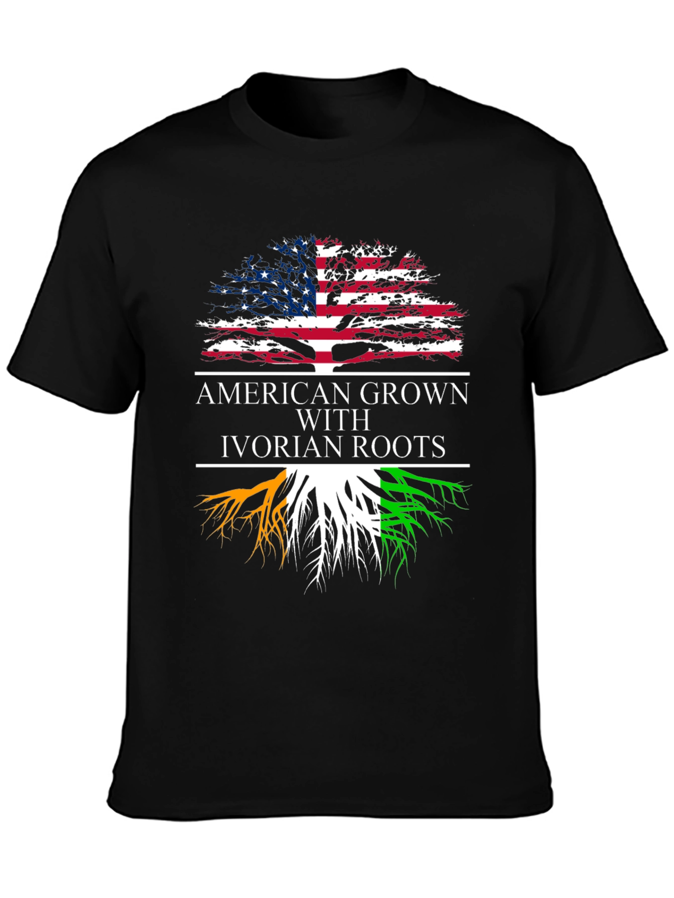 American Grown with Ivorian Roots T-Shirt