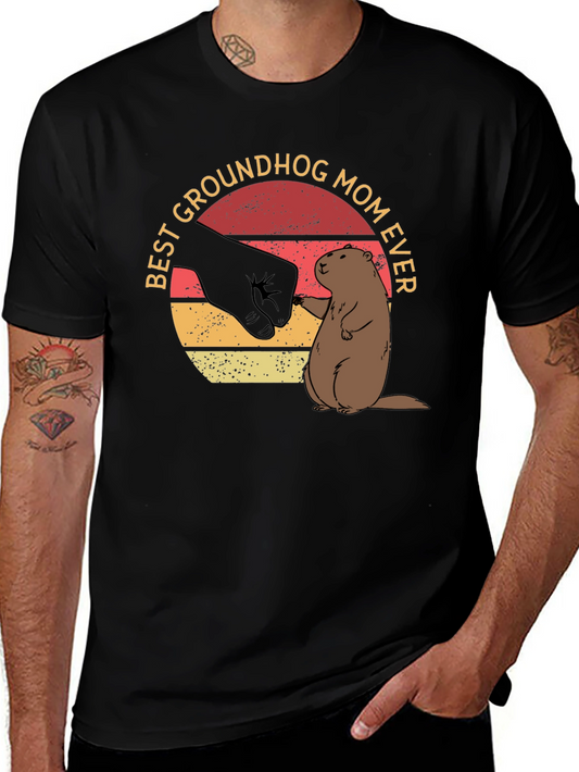 Best Groundhog Mom Ever T-Shirt