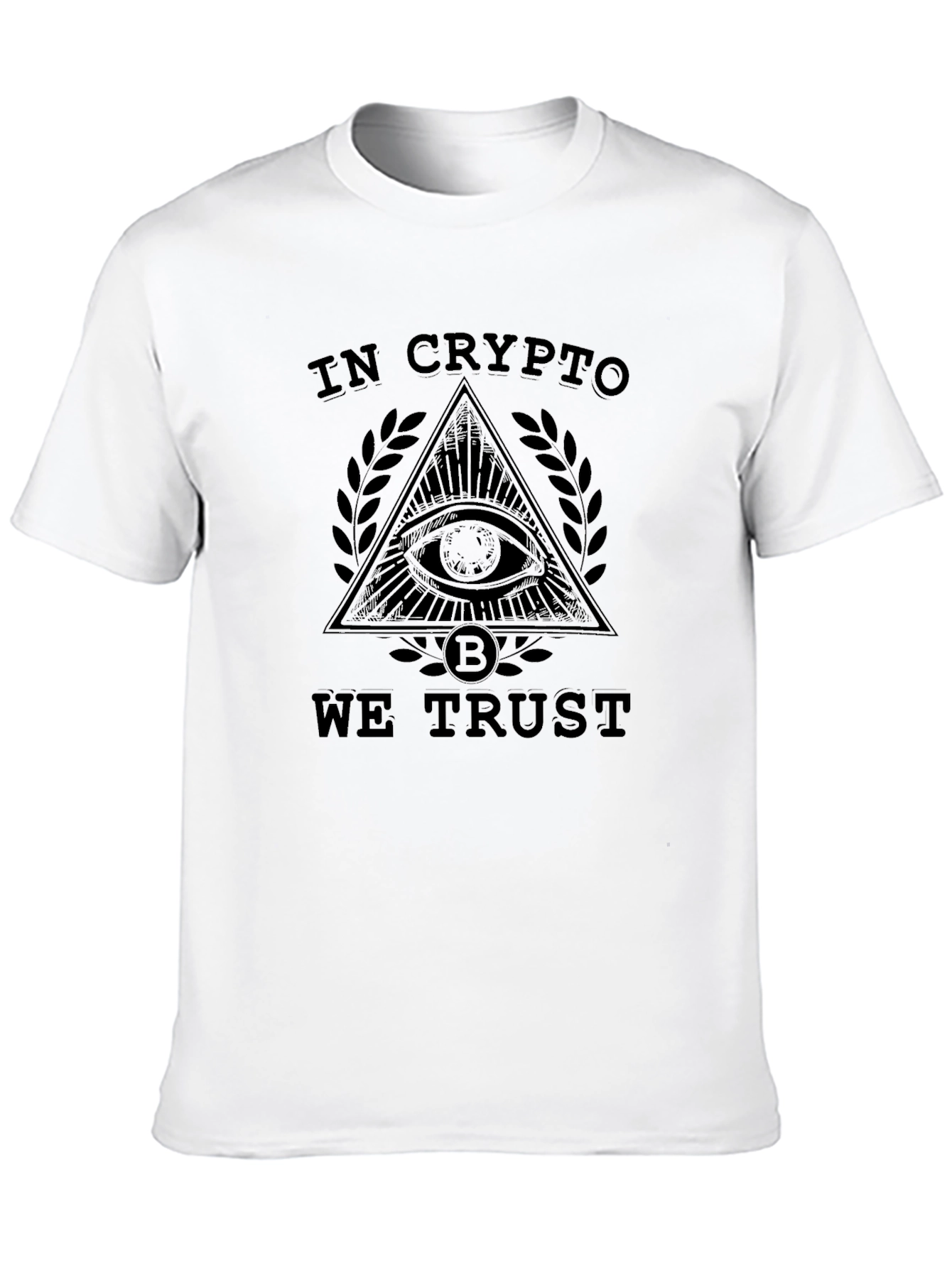 In Crypto We Trust T-Shirt - Black