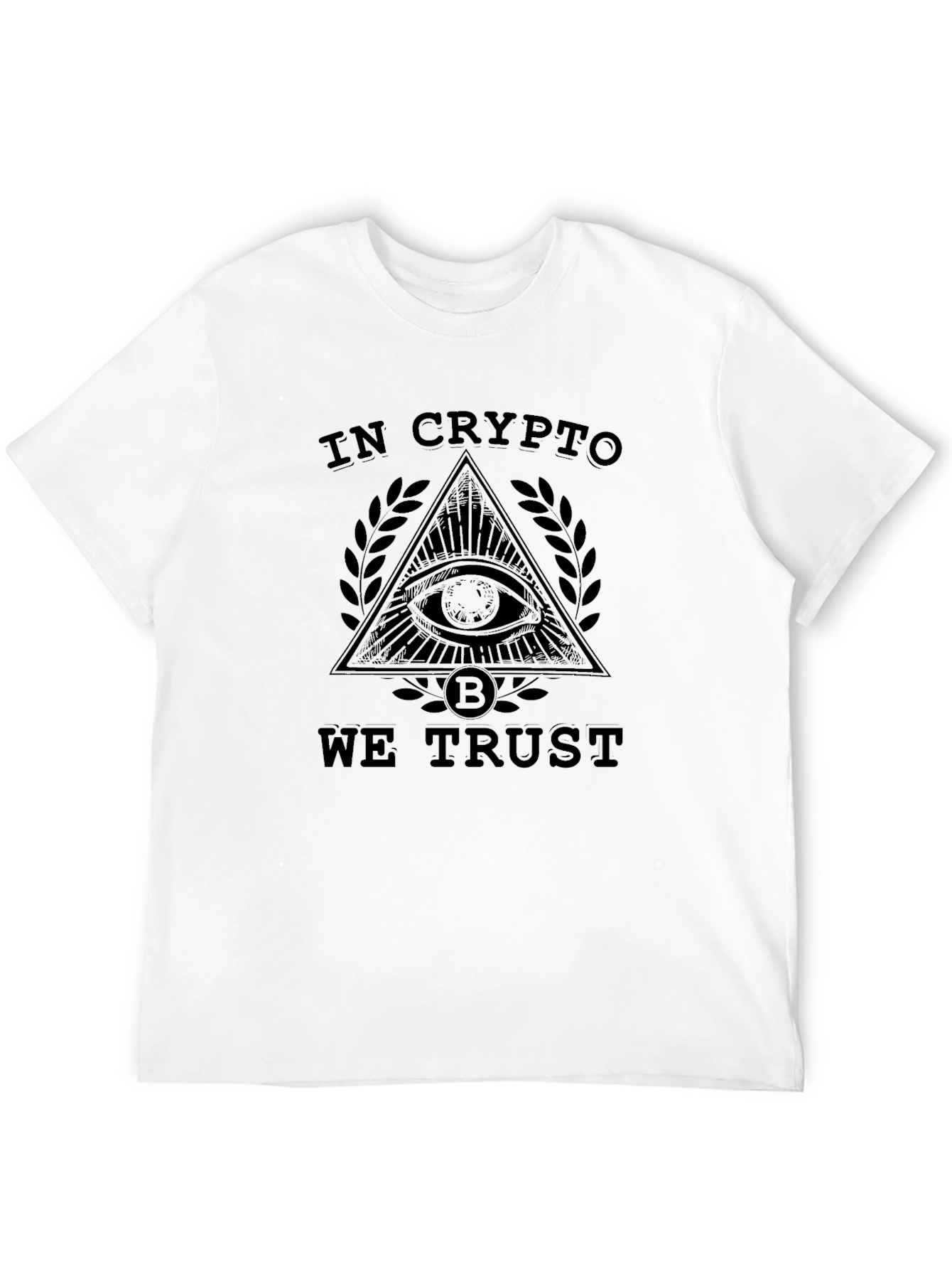 In Crypto We Trust T-Shirt - Black
