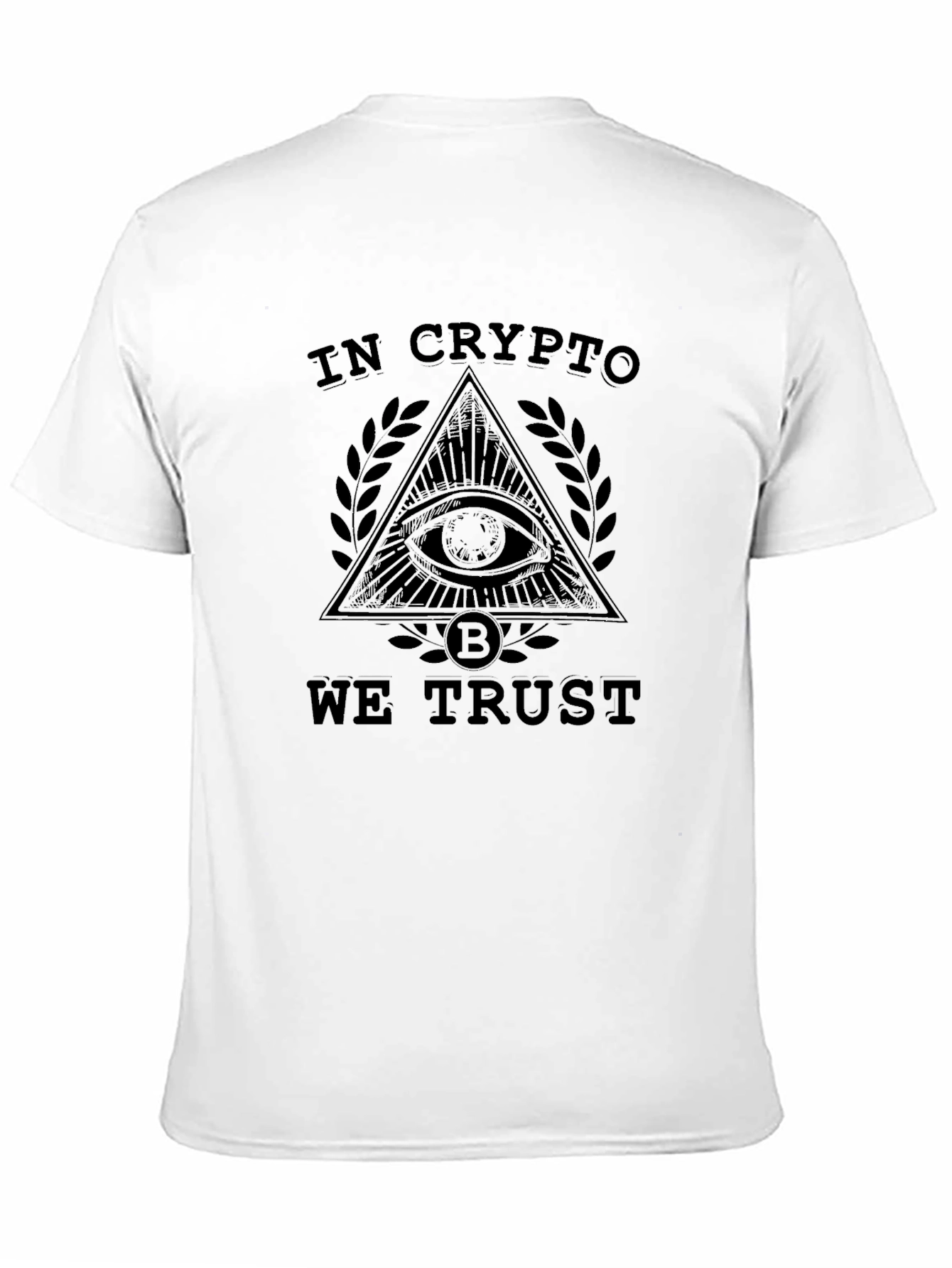 In Crypto We Trust T-Shirt - Black