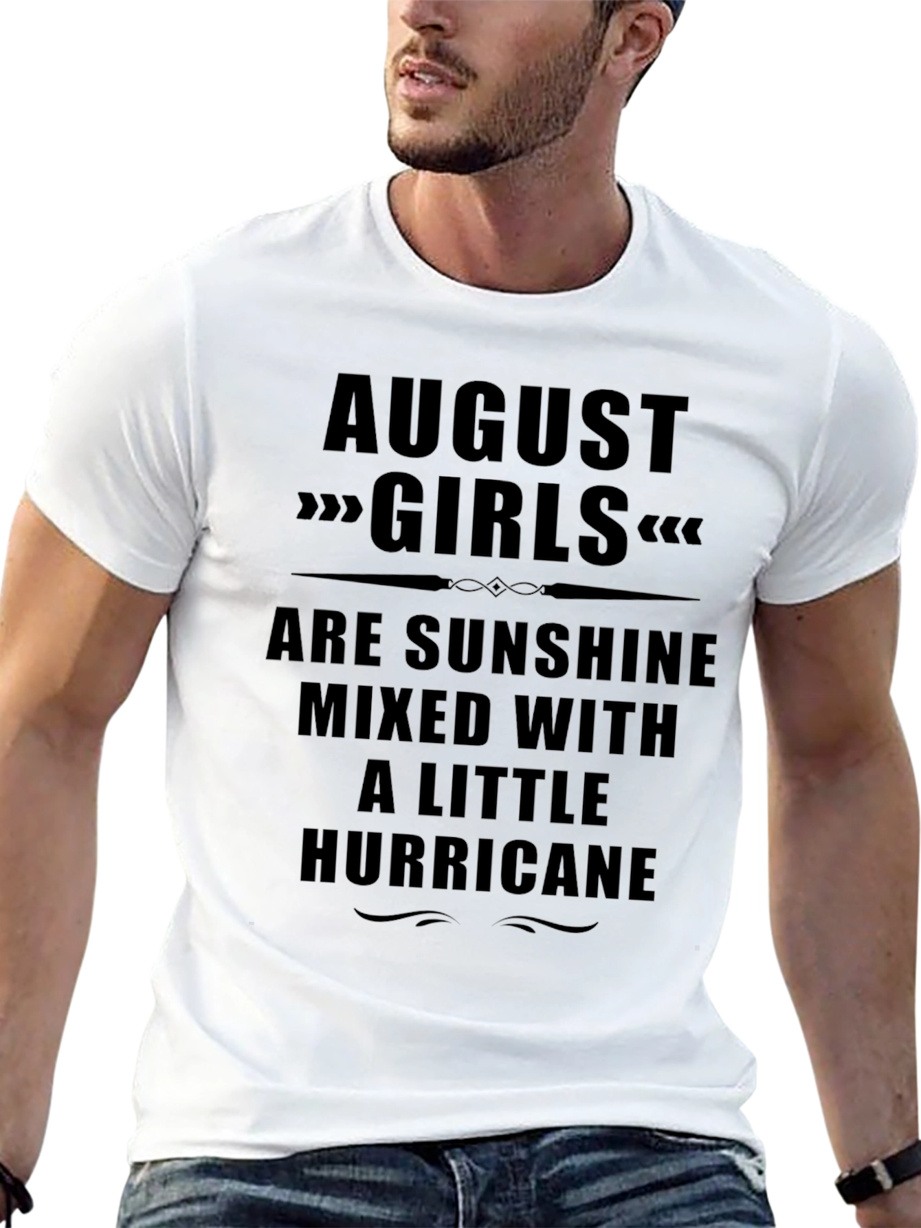 August Girls Sunshine Hurricane Black T-Shirt