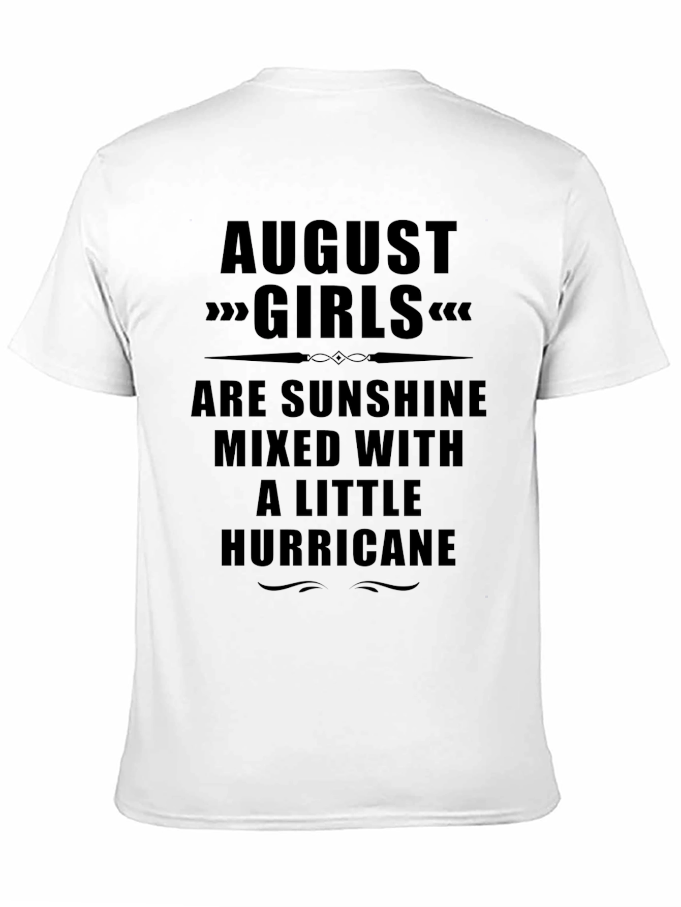 August Girls Sunshine Hurricane Black T-Shirt