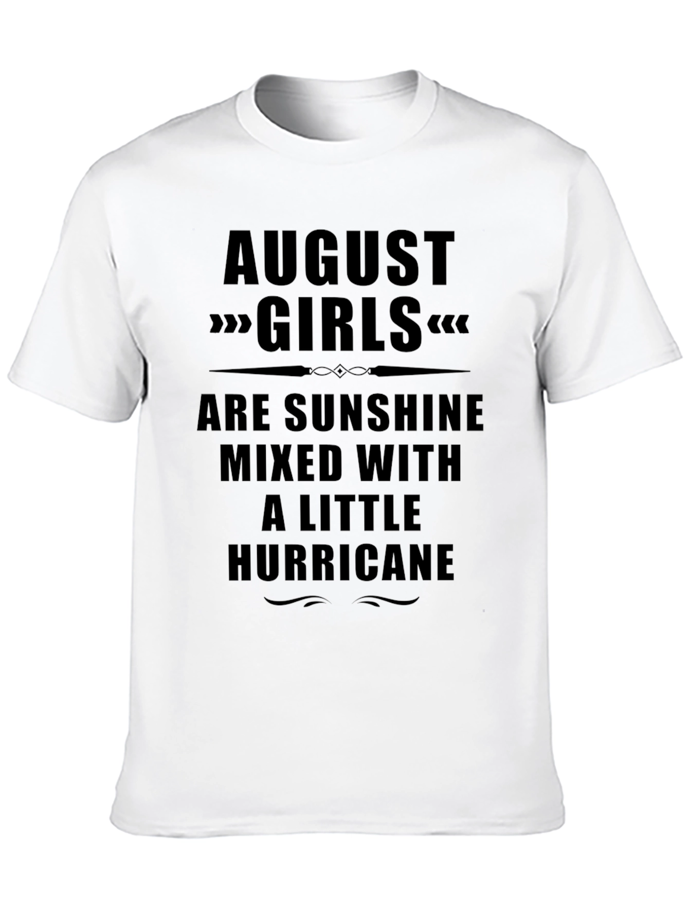 August Girls Sunshine Hurricane Black T-Shirt