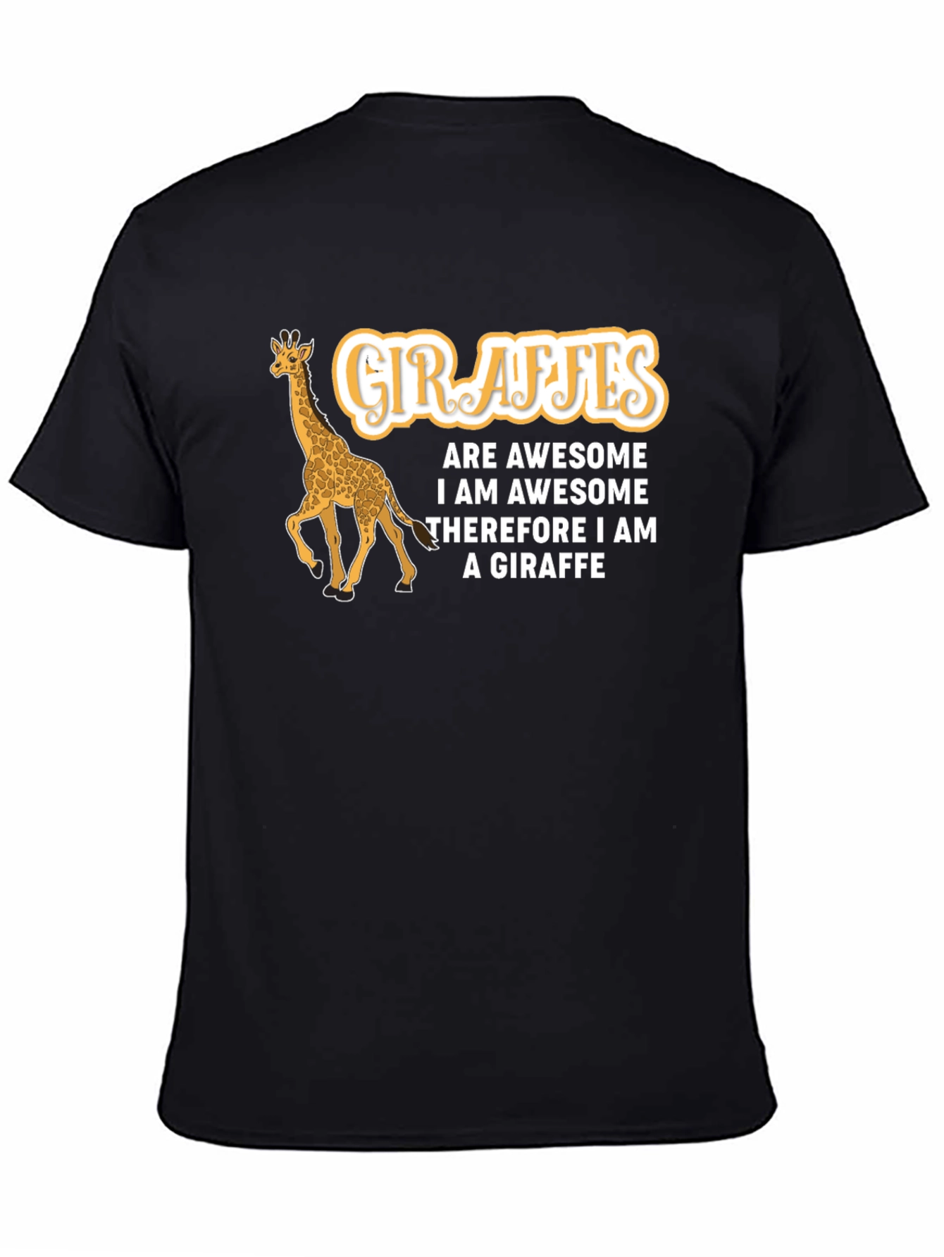 Giraffe Awesome Graphic T-Shirt