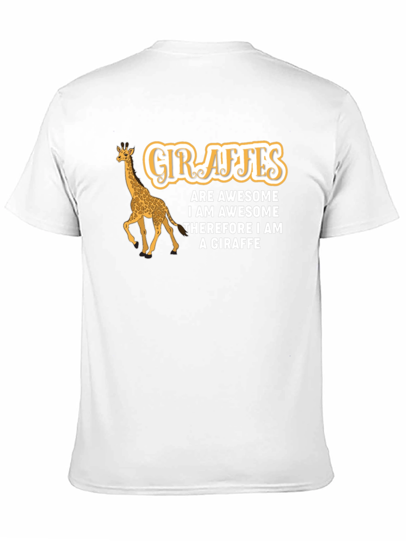 Giraffe Awesome Graphic T-Shirt