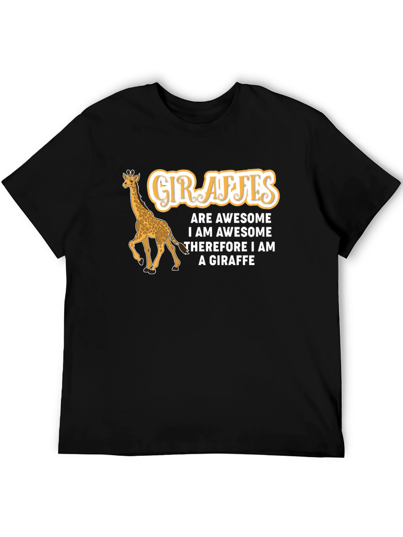 Giraffe Awesome Graphic T-Shirt
