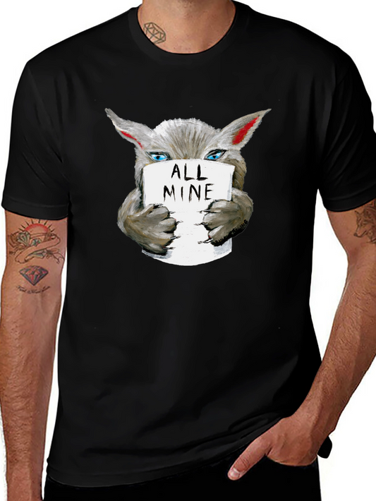All Mine Wolf Graphic Tee - Unisex Cotton T-Shirt