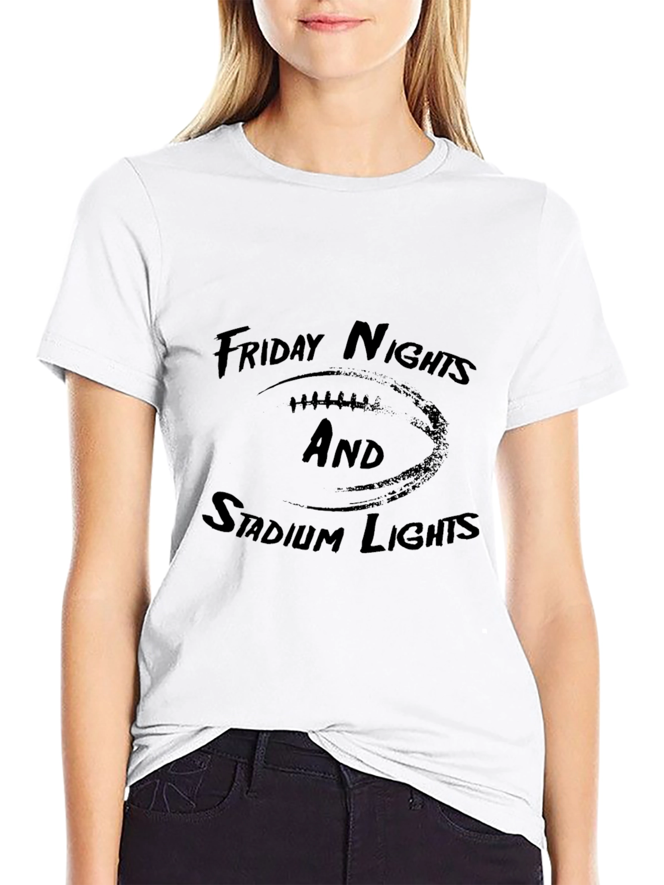 Friday Nights and Stadium Lights Graphic Tee