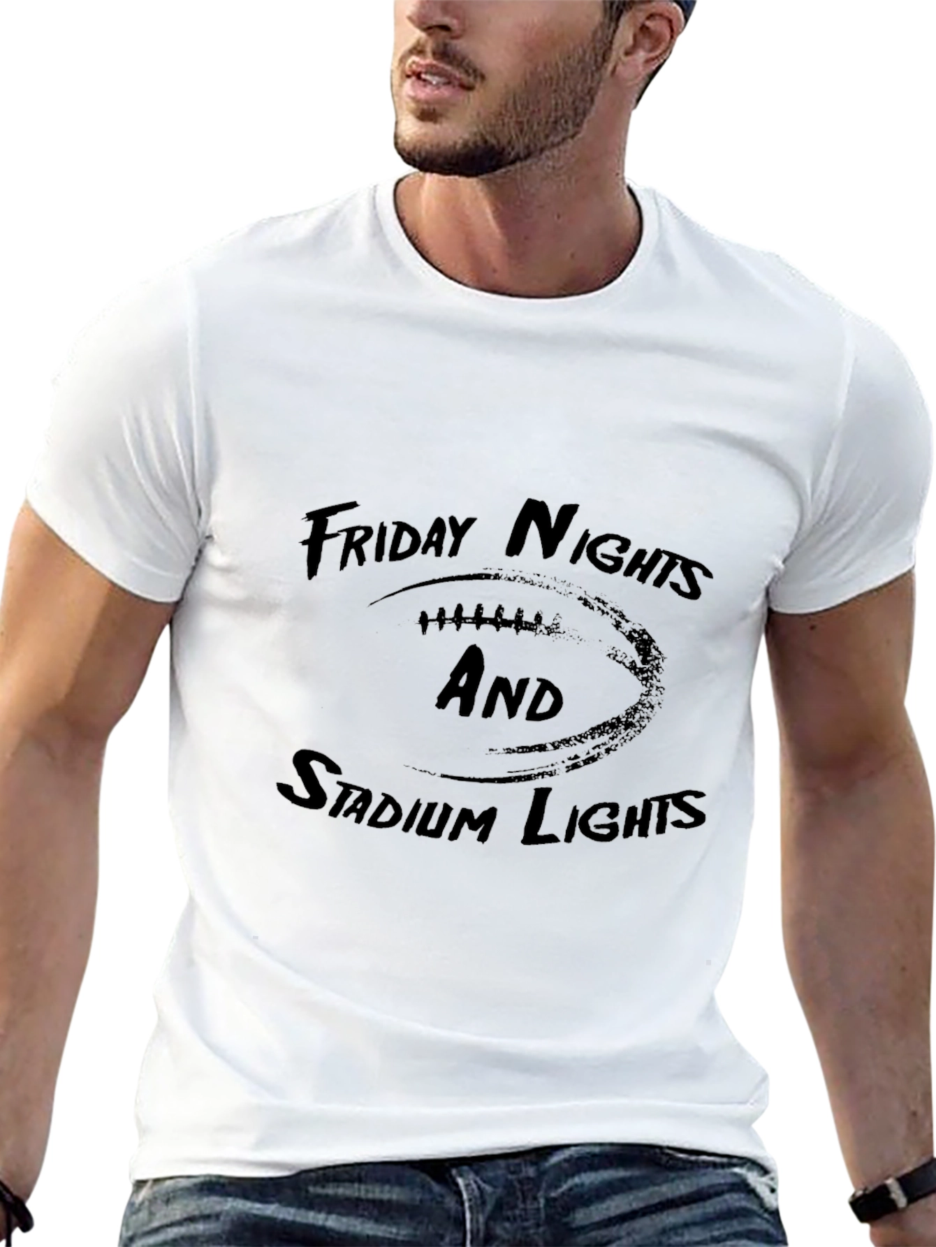 Friday Nights and Stadium Lights Graphic Tee