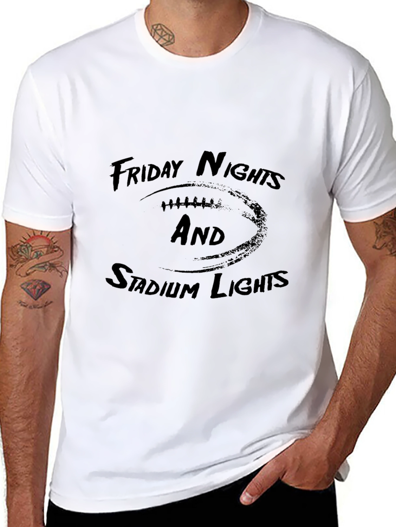 Friday Nights and Stadium Lights Graphic Tee