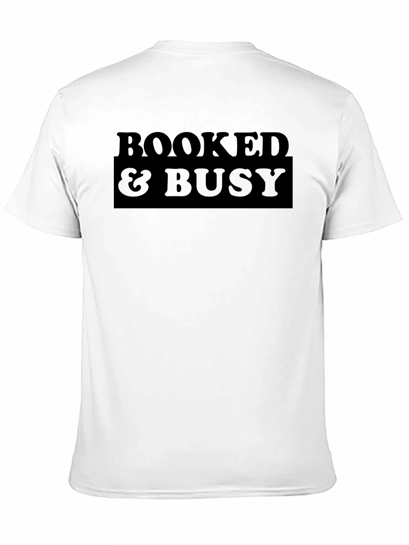 Booked & Busy Black Graphic Tee