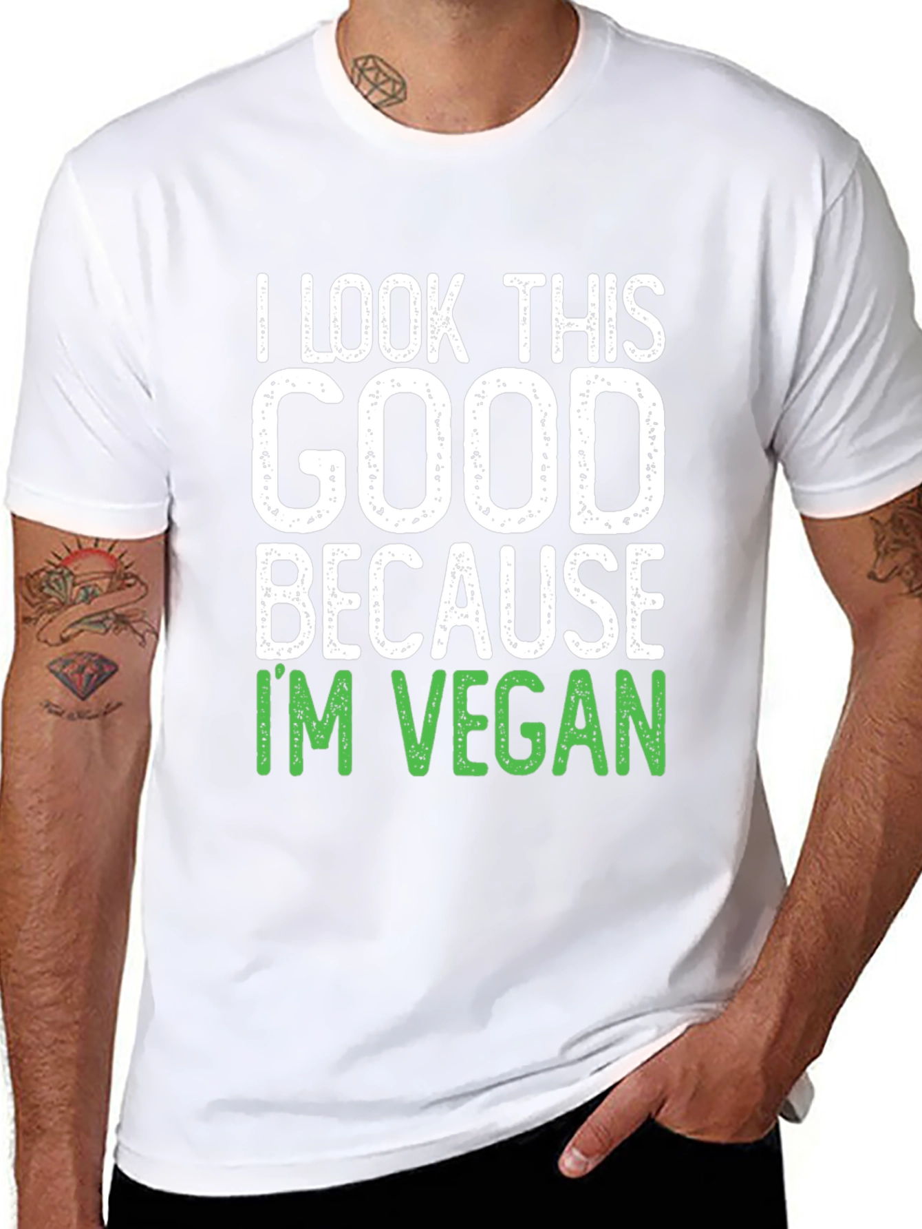 I Look This Good Vegan Tee