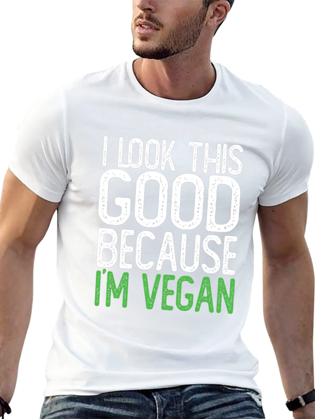 I Look This Good Vegan Tee
