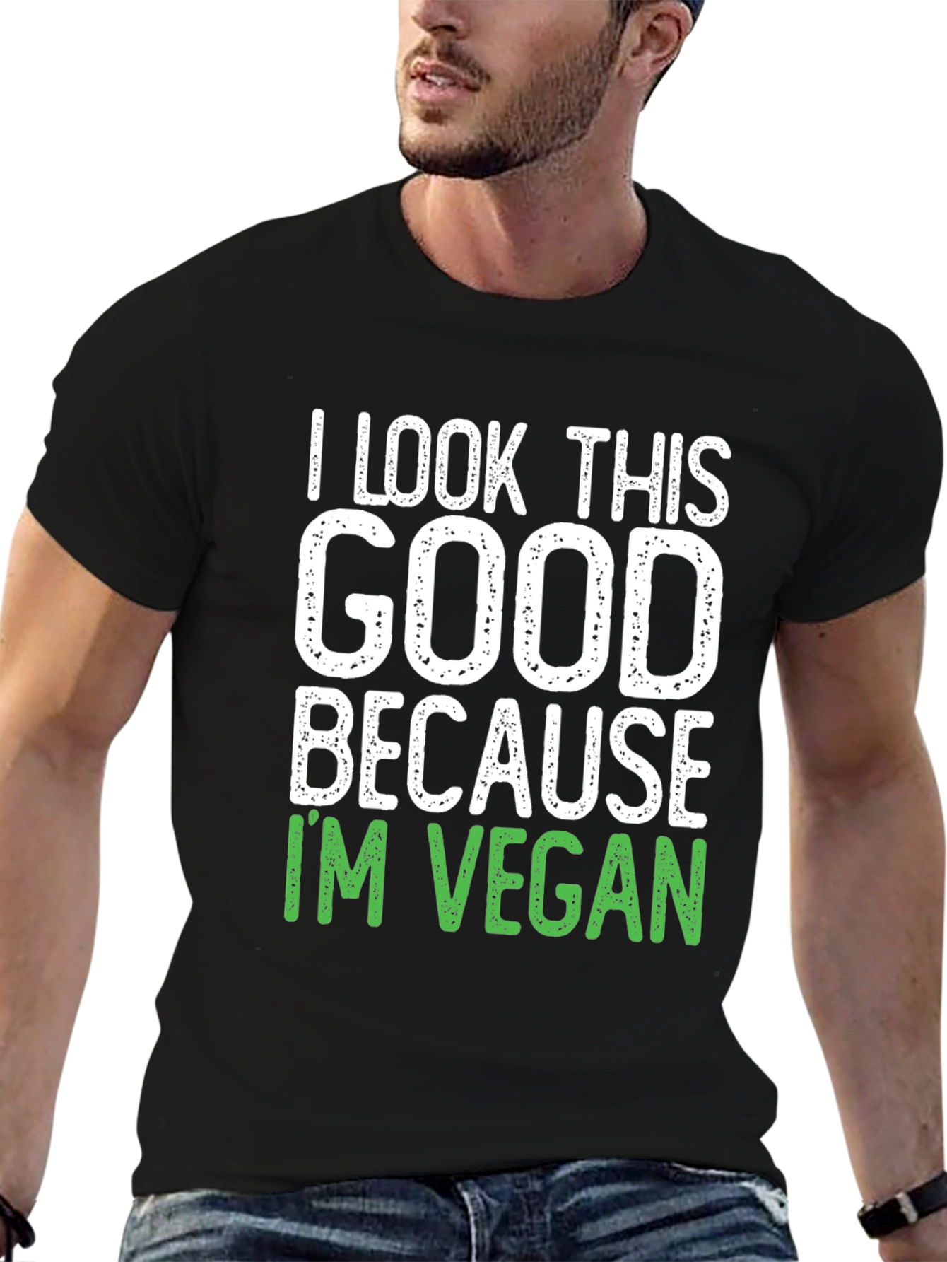 I Look This Good Vegan Tee
