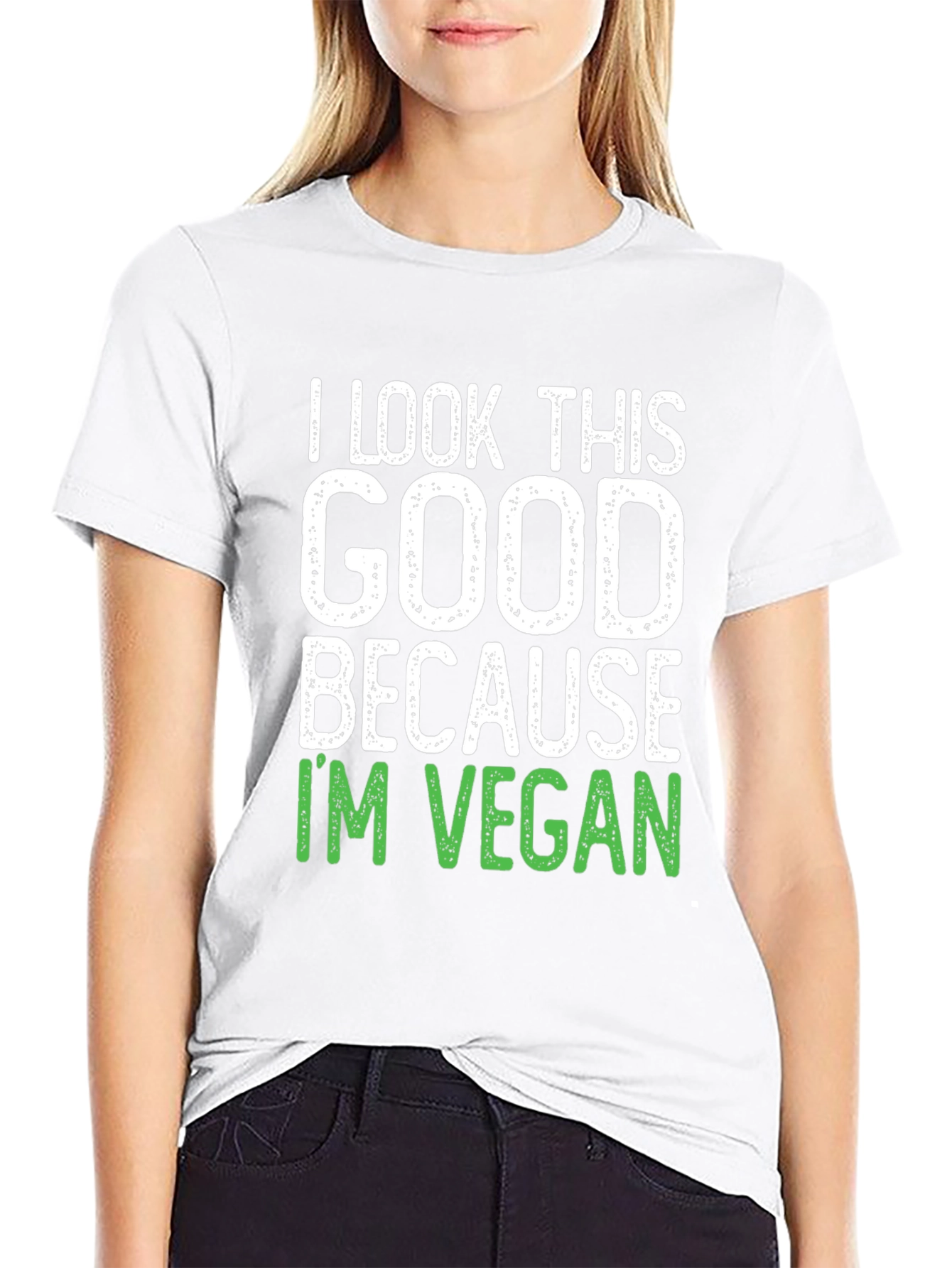I Look This Good Vegan Tee