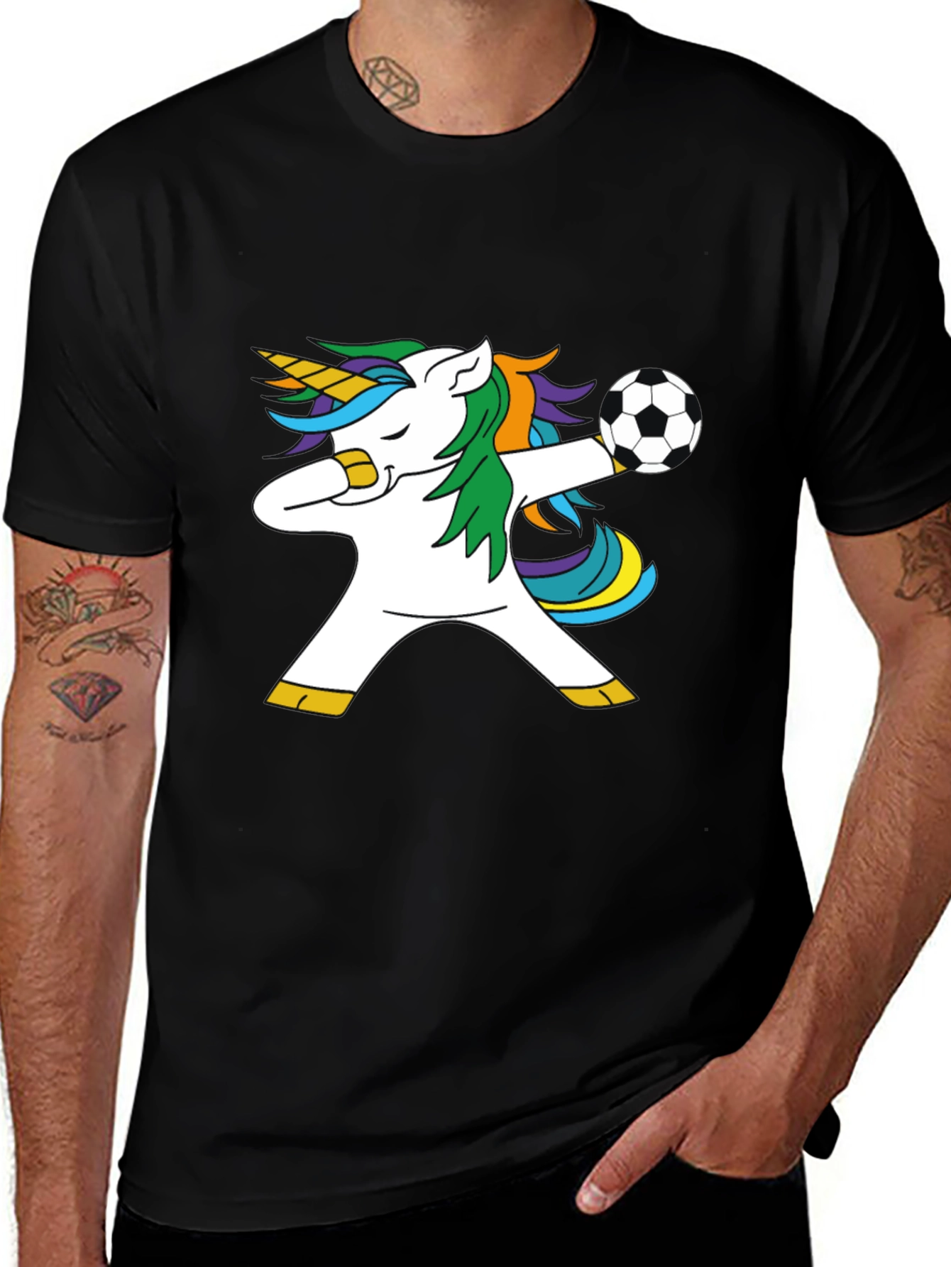 Unicorn Soccer Dab T-Shirt