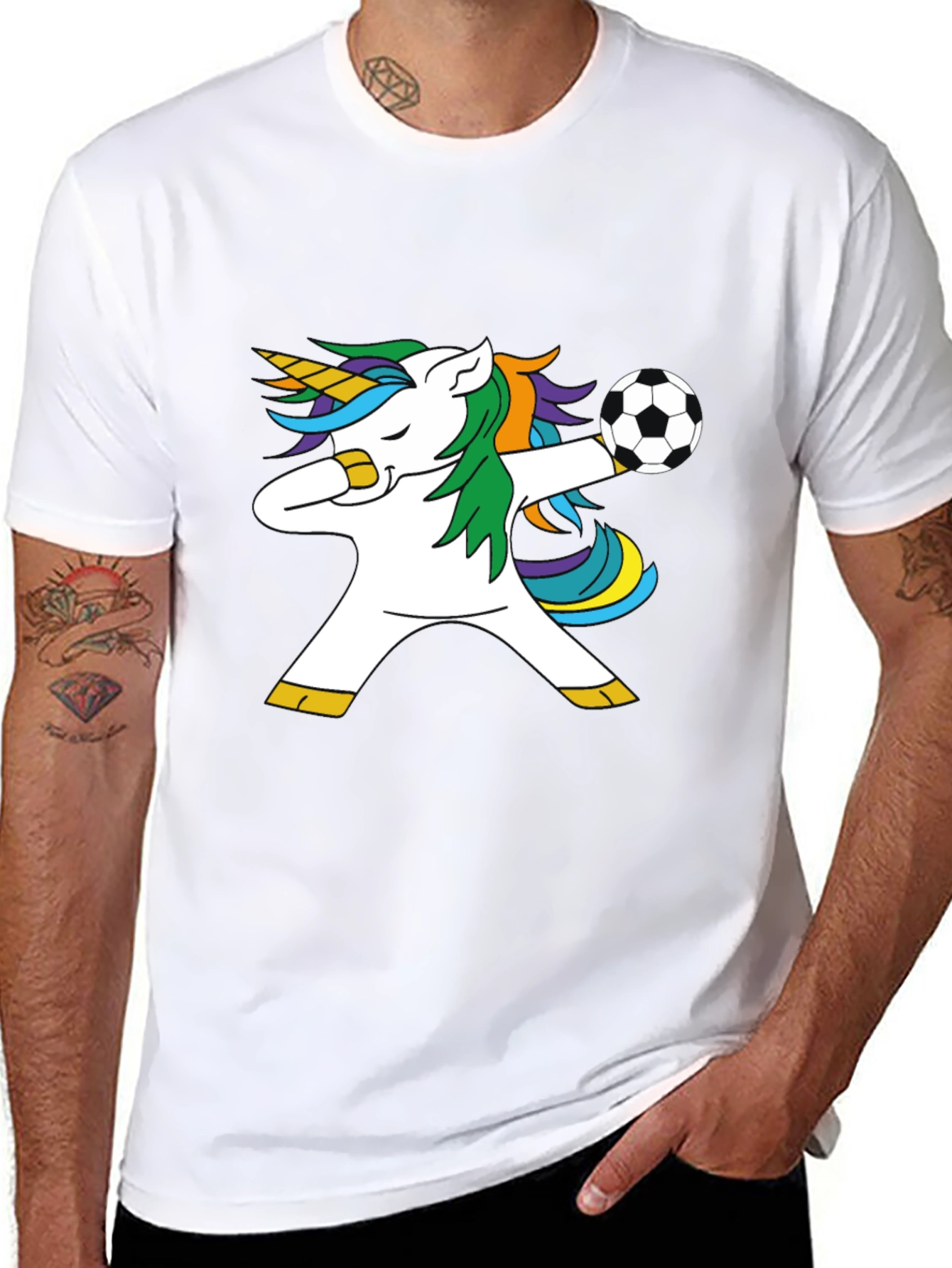 Unicorn Soccer Dab T-Shirt