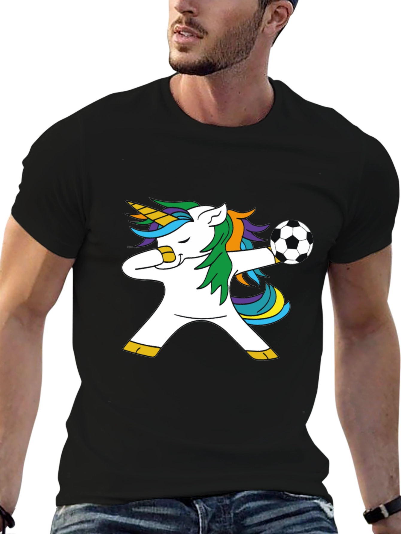 Unicorn Soccer Dab T-Shirt