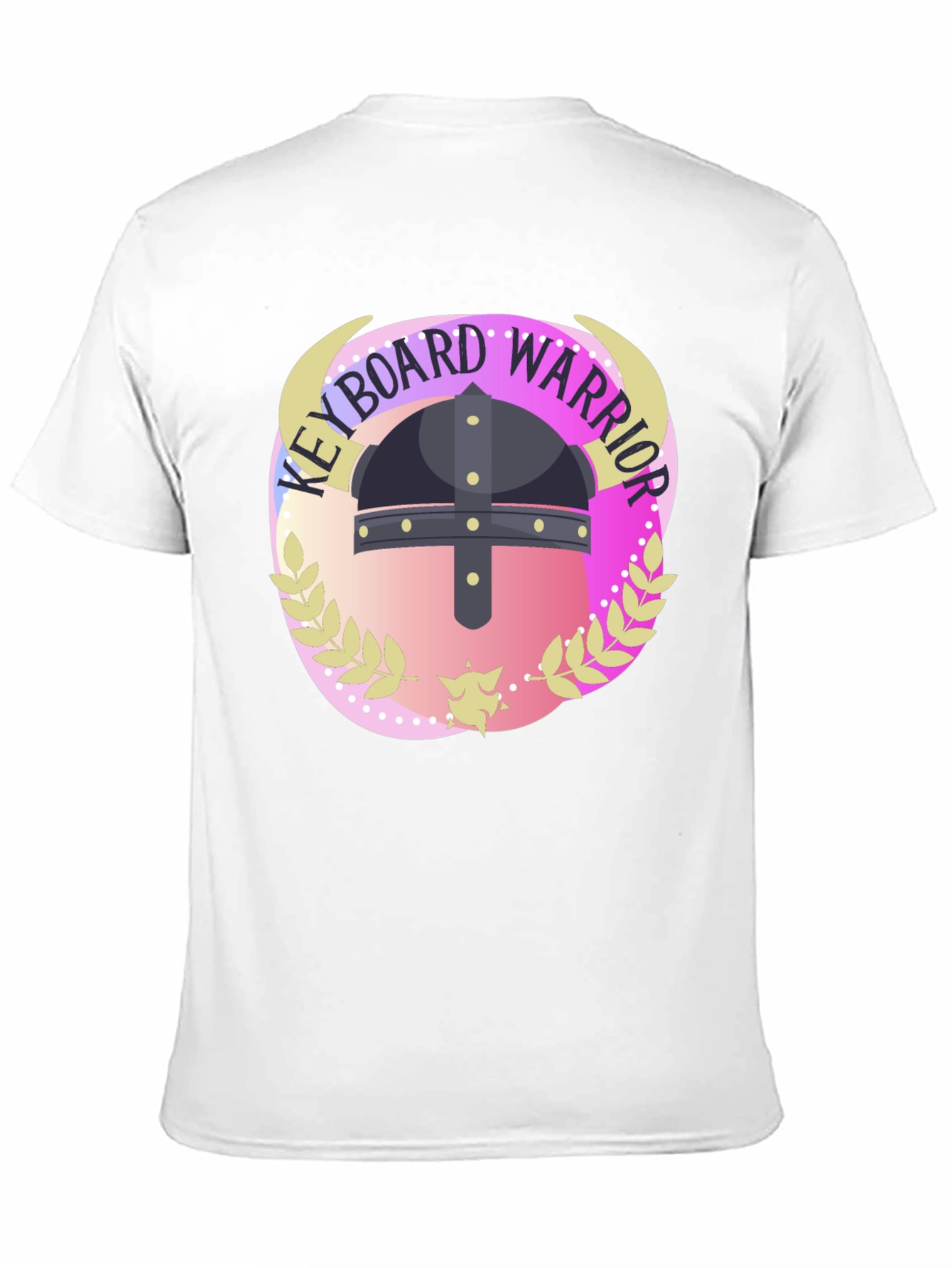 Keyboard Warrior Graphic Tee - Black