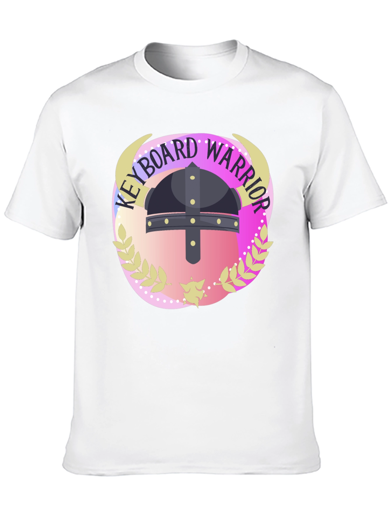 Keyboard Warrior Graphic Tee - Black