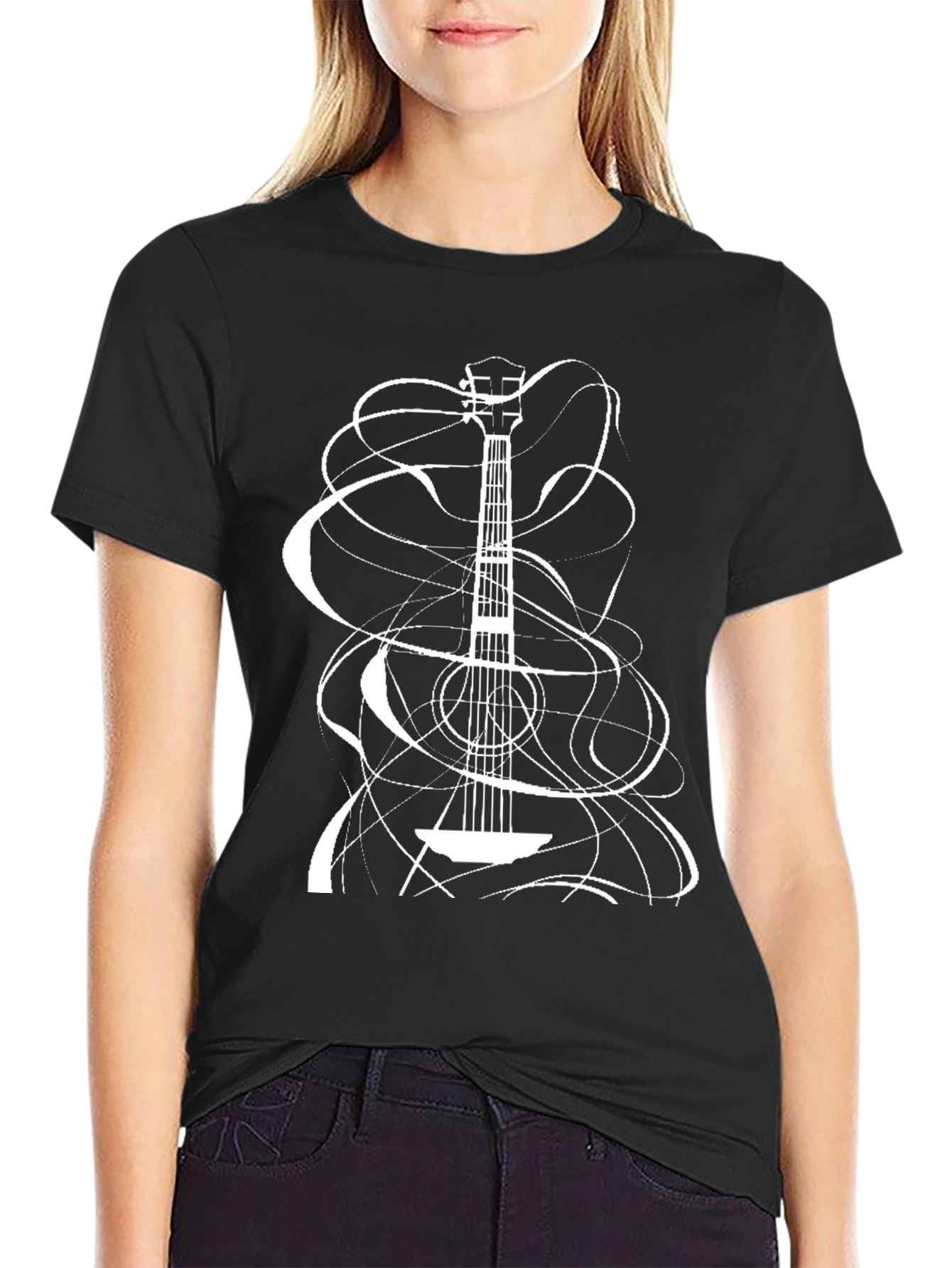 Guitar Strings Tee - Cool Music Lover Shirt