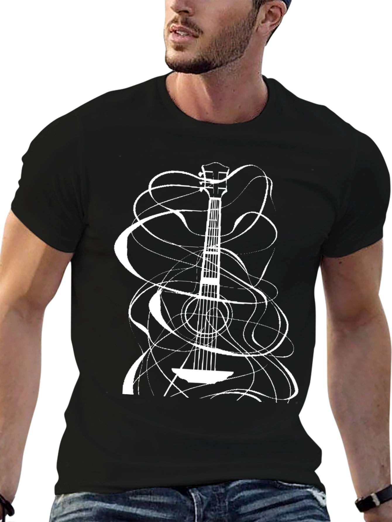Guitar Strings Tee - Cool Music Lover Shirt