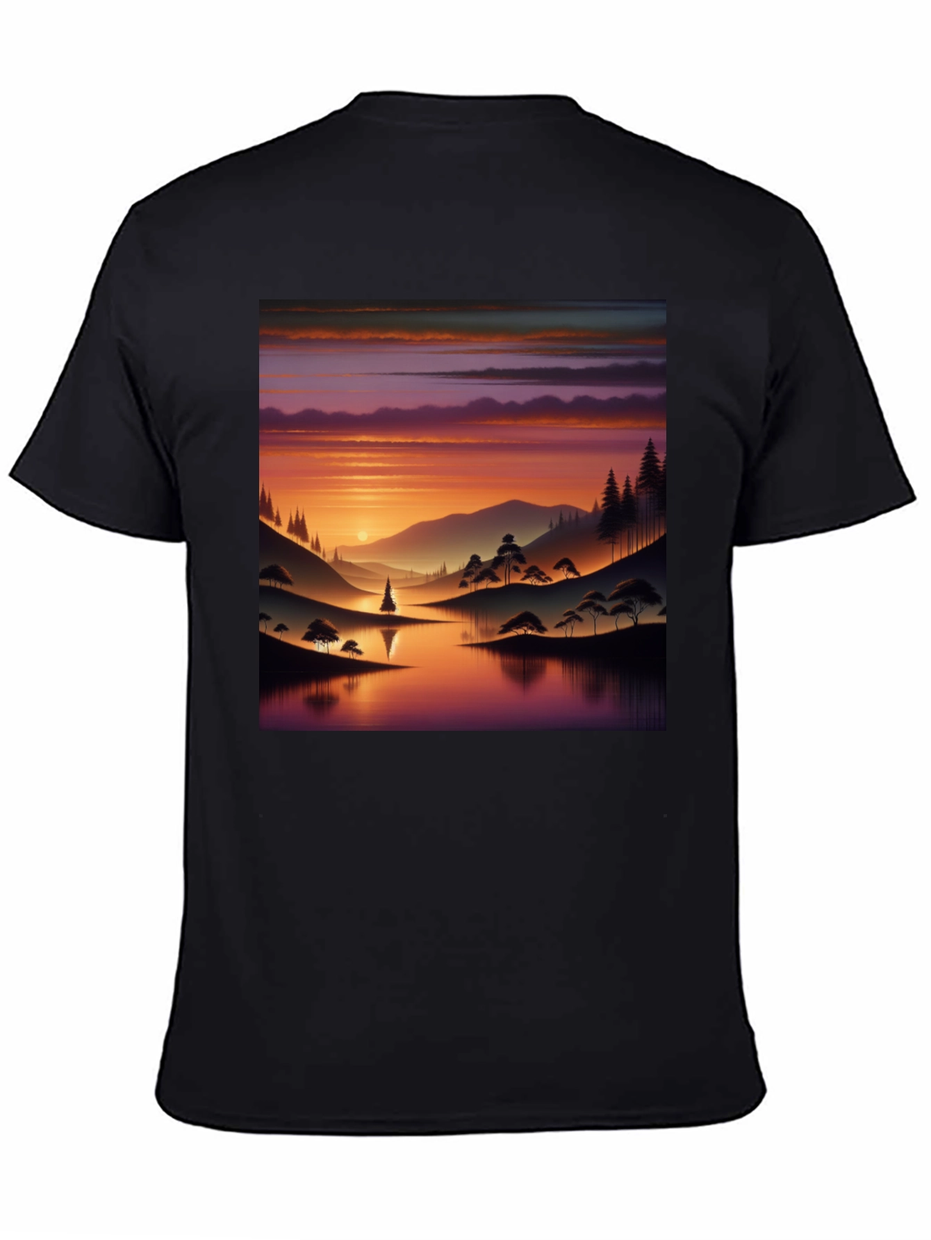 Sunset Lake Graphic Tee