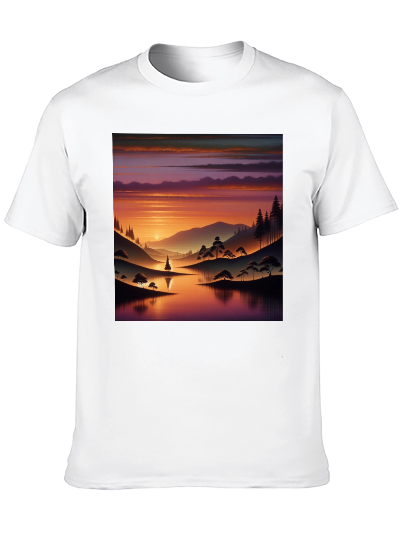 Sunset Lake Graphic Tee