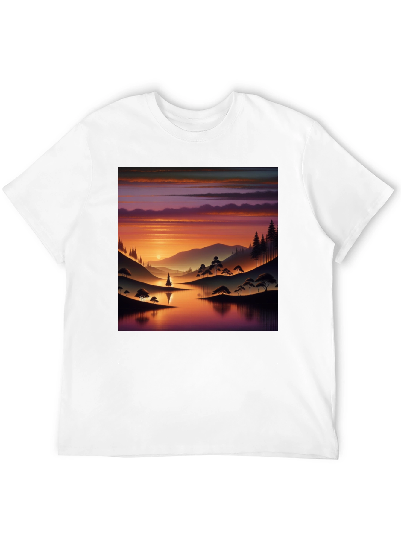 Sunset Lake Graphic Tee