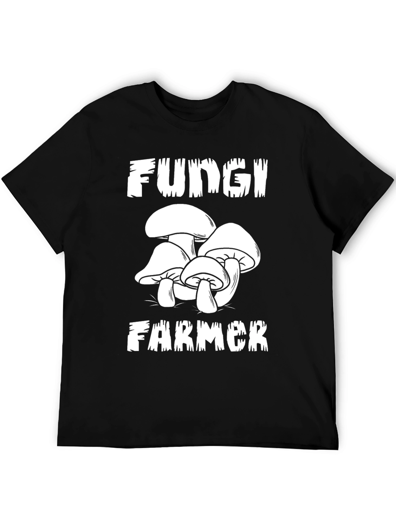 Fungi Farmer Graphic Tee - Mushroom Lover Shirt