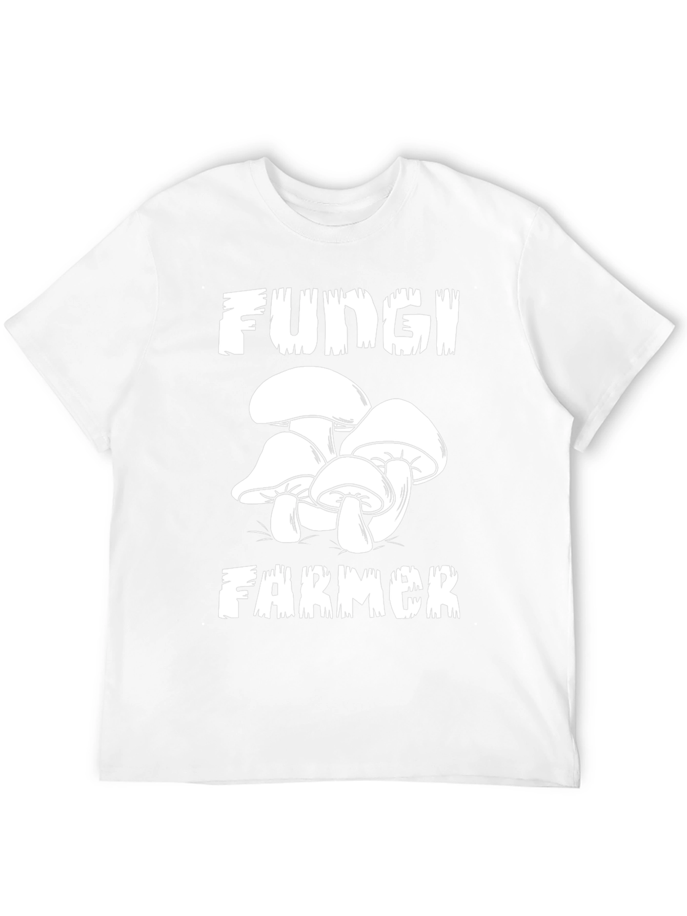 Fungi Farmer Graphic Tee - Mushroom Lover Shirt