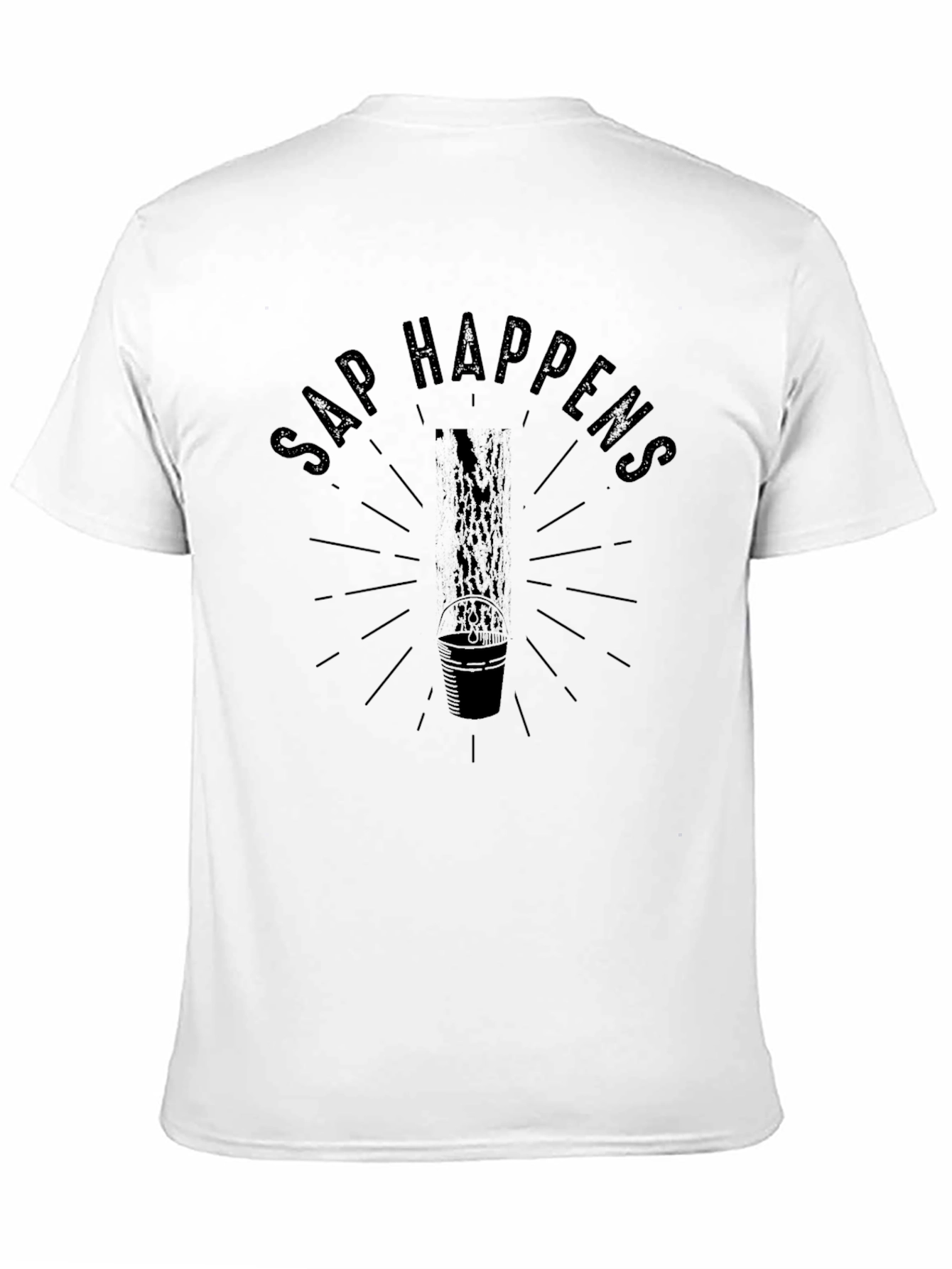 Sap Happens Graphic Tee - Funny Cactus T-Shirt