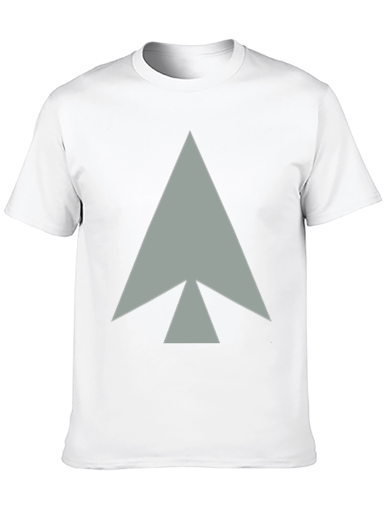 Spearhead Graphic Print Black Cotton T-Shirt